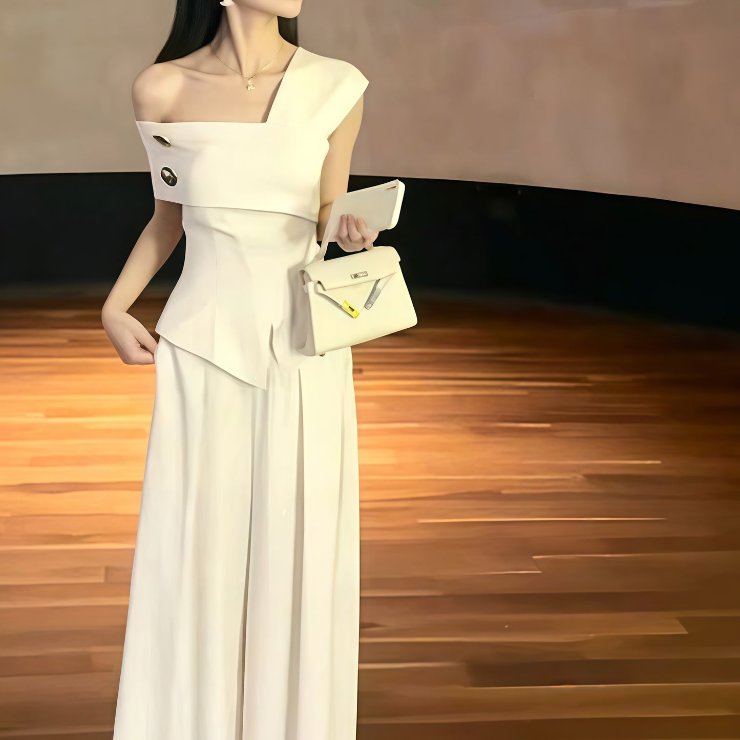 Stylish Minimalist Slim Fit Womens Suit