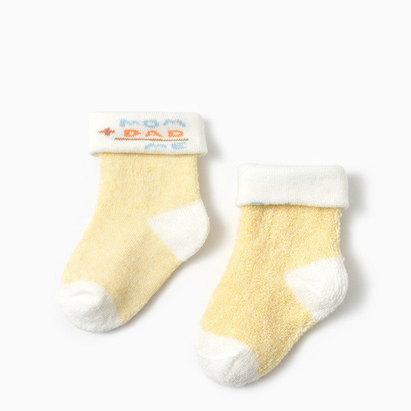 Newborn Socks Winter 0-3-6 Months Baby