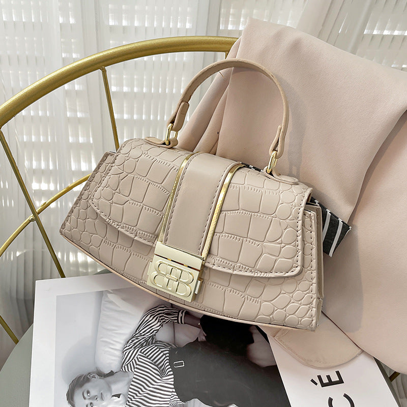 Women's Stone Pattern Fashion Women's Portable Shoulder Messenger Bag