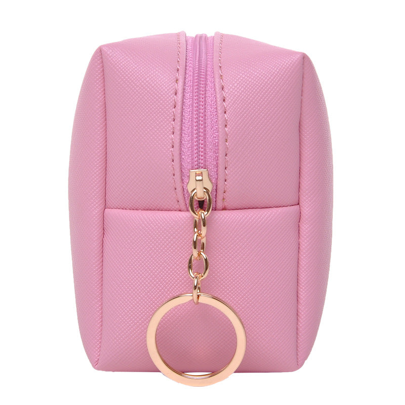 Korean Version Women's Portable Octagonal Cosmetic Bag
