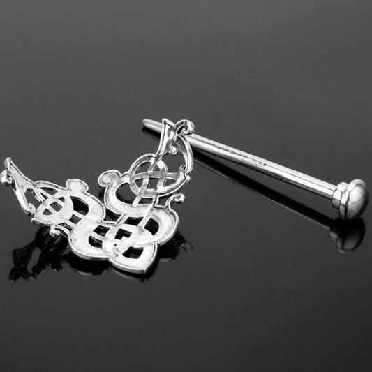 Knotted hairpin hairpin clip rod