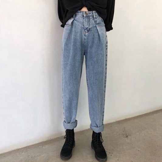 Hyun A Wind Straight Loose Wide-leg Pants