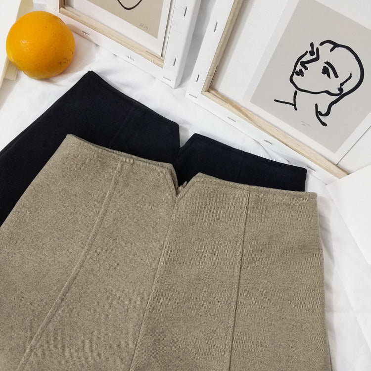 Loose Joker Shorts High Waist Shows Thin And Thick Autumn Winter Trousers Female