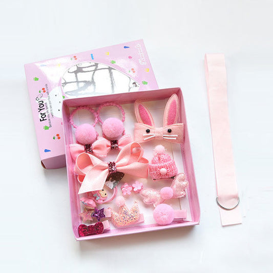 Children's Hair Accessories Crown Girl Hairpin Head Rope Rubber Band