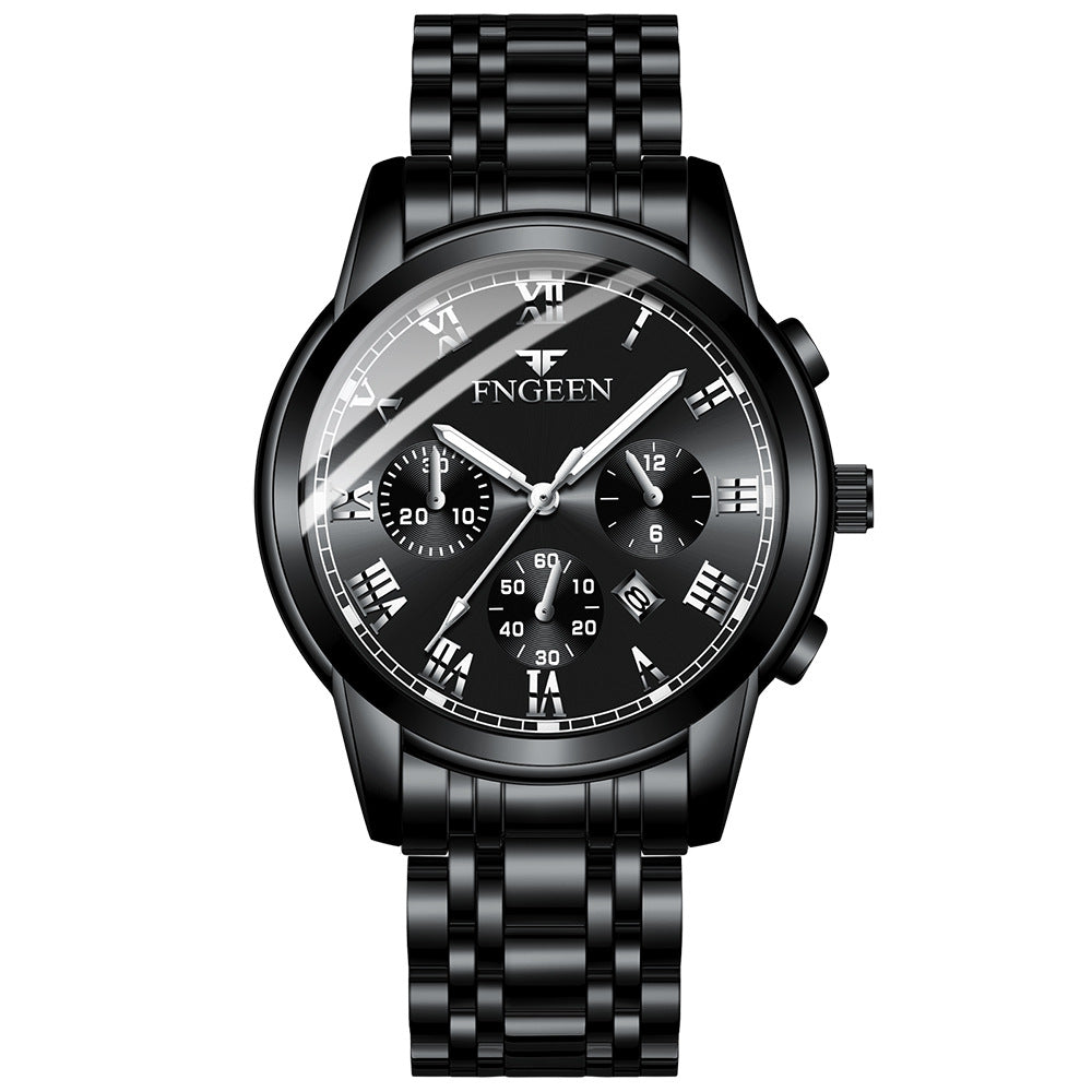 Fashionable Quartz Waterproof Student Men's Watch