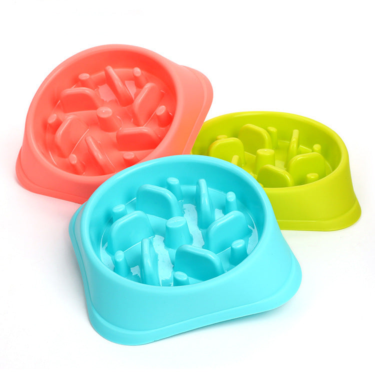 Anti-choking Slow Food Bowl Dog Bowl