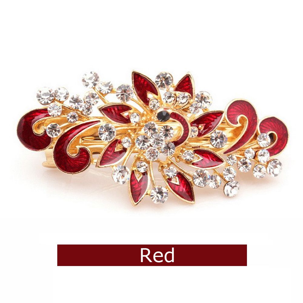 Multi layer water drill horizontal headdress paint hairpin