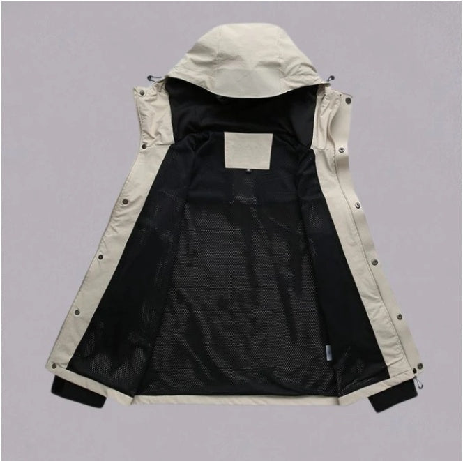 Men's stretch single-layer waterproof sports outdoor climbing suit