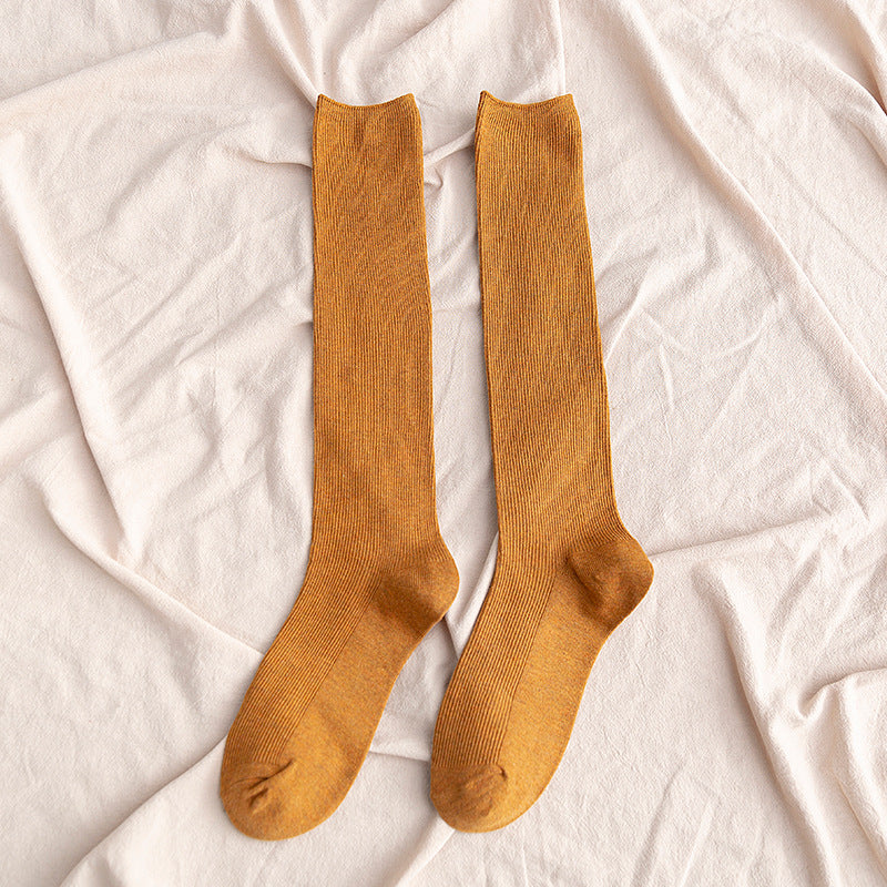 South Korea Japanese jk middle tube knee-length street half-high tube ins trendy socks