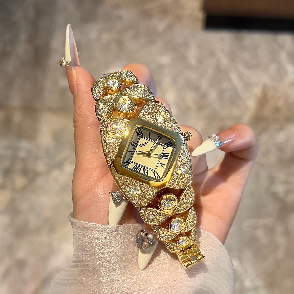 Niche High-grade Vintage Bracelet Women's Quartz Watch