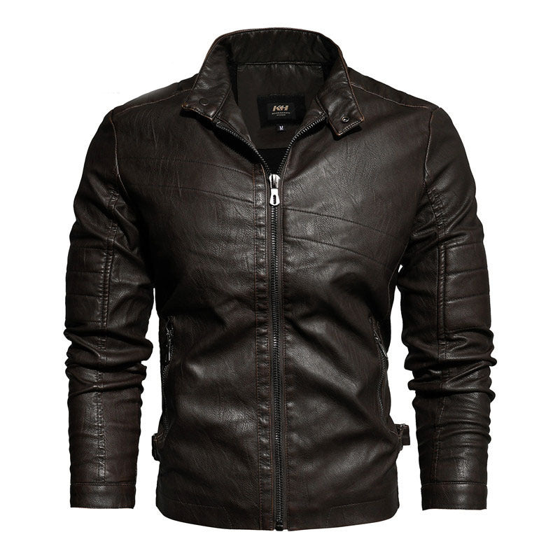 Men's leather jacket