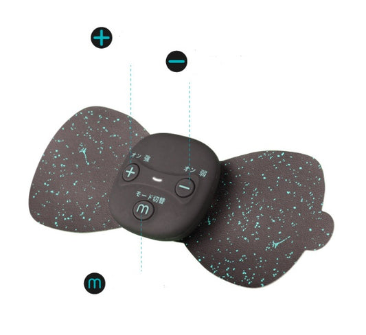Portable pulse neck massager