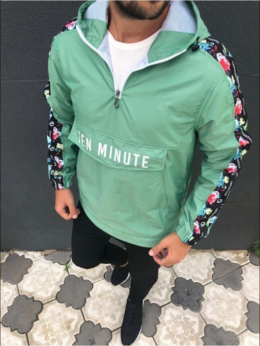 Sweatshirt men's hooded pullover jacket