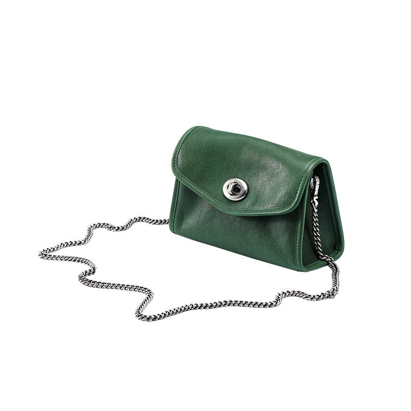 Envelope Package Women's Chain Leather Messenger Bag