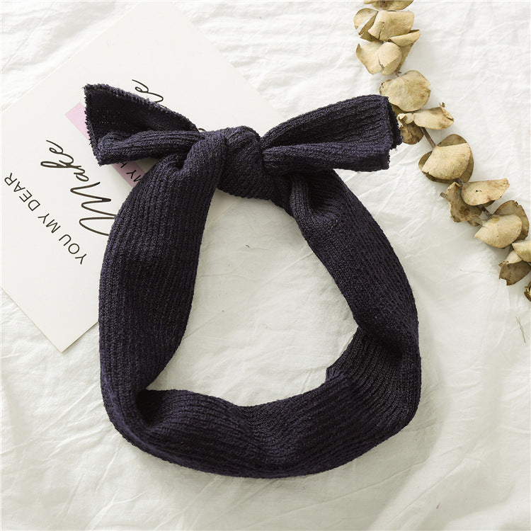 Children's headdress all-match bow hairband elastic