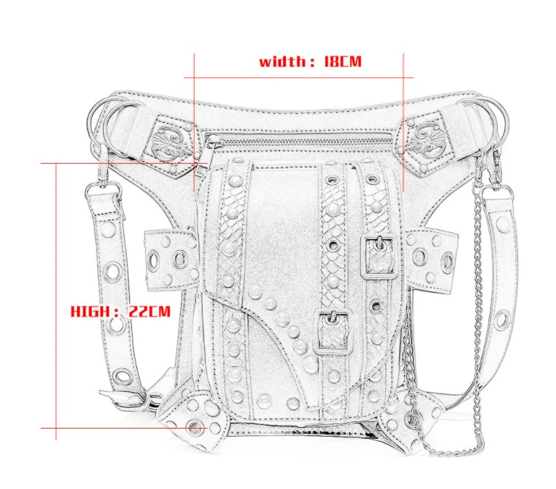 Rock locomotive chain bag