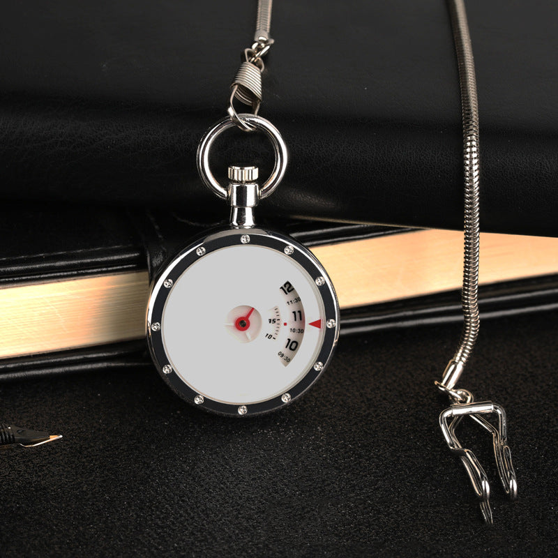 Variety Of Creative Personality Vortex Snake-shaped Second Plate Waist Chain Quartz Pocket Watch Gift Watch