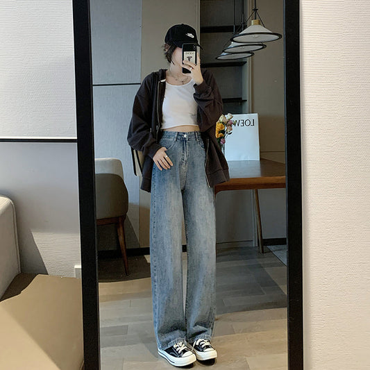 Straight Loose Wide Leg High Waist Vintage Jeans