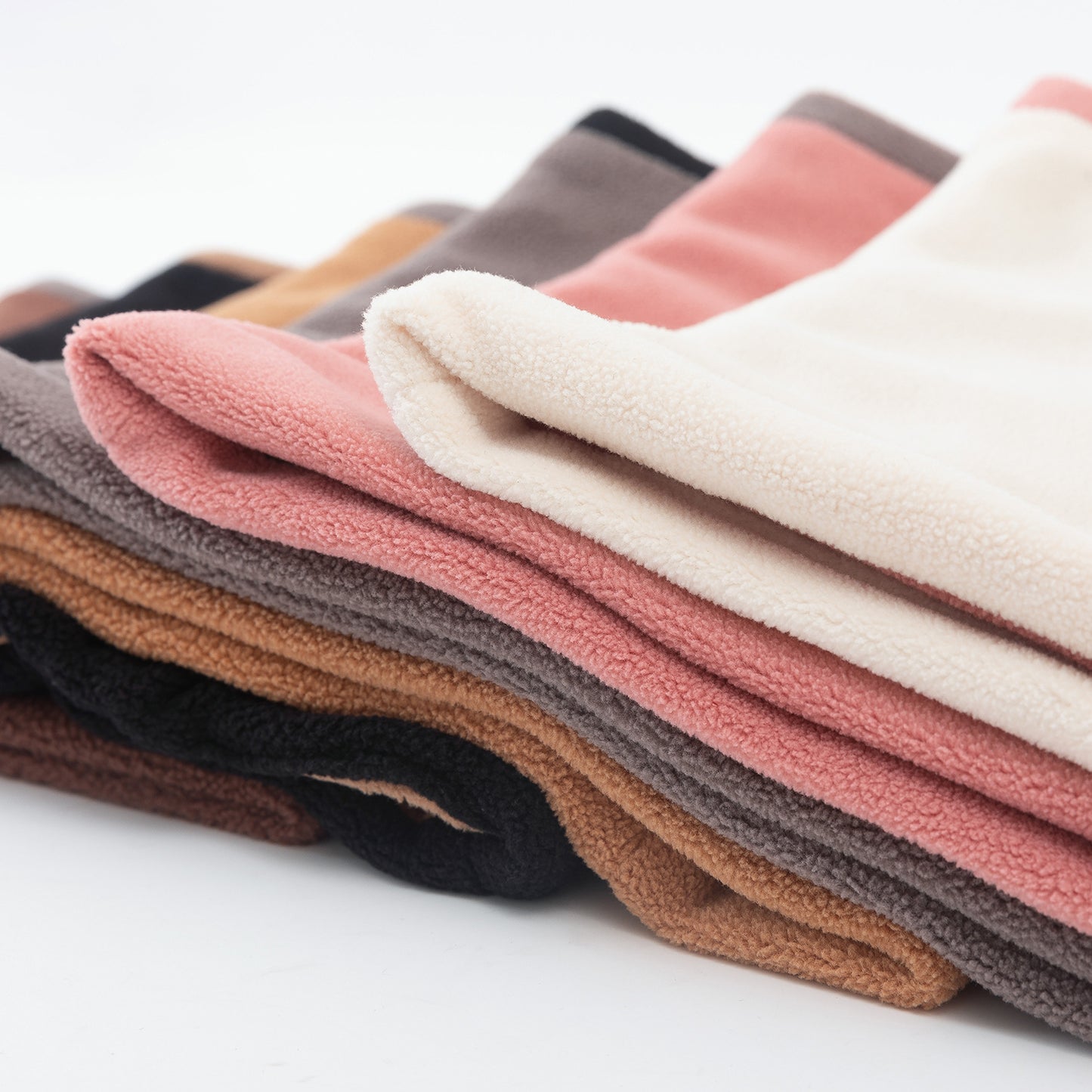 Alsidig plus fleece varm udendørs polar fleece halstørklæde