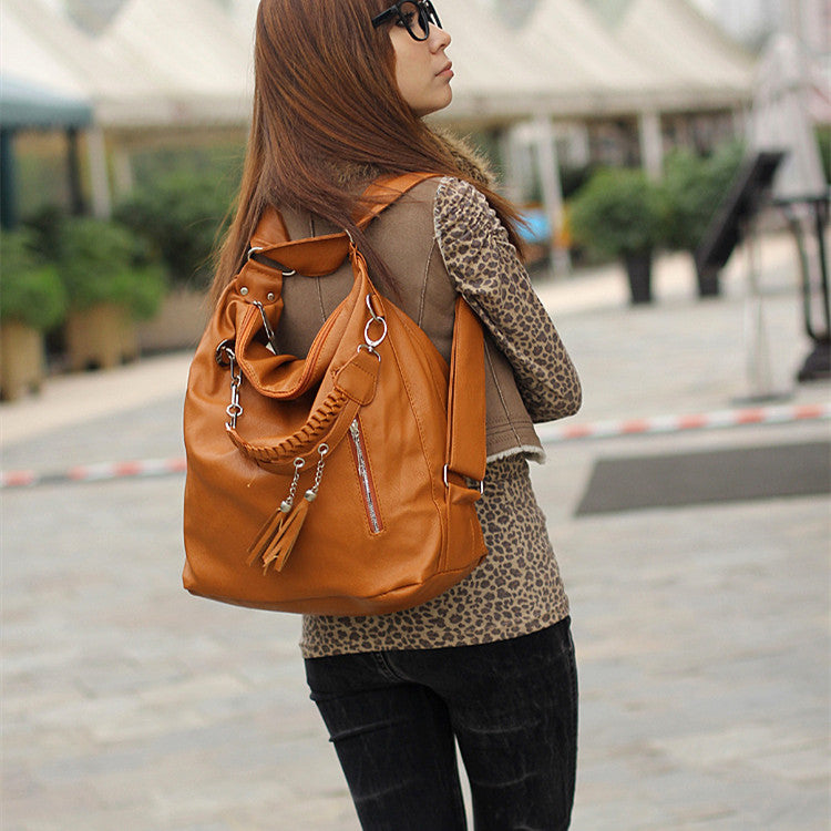 Women's Fashion Tassel Chain Shoulder Bag