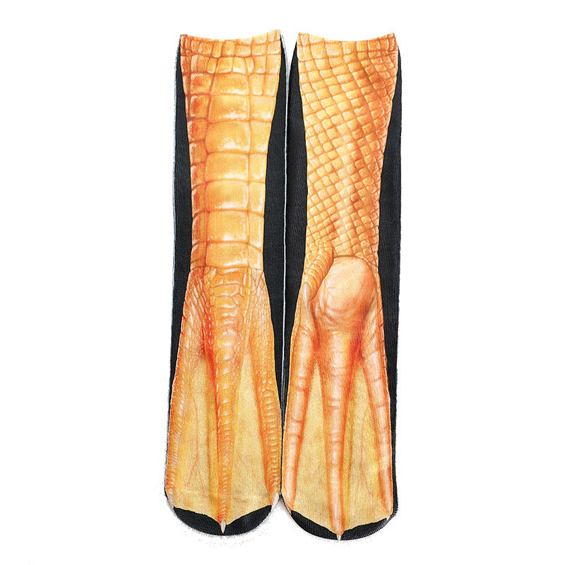 animal print socks 3D