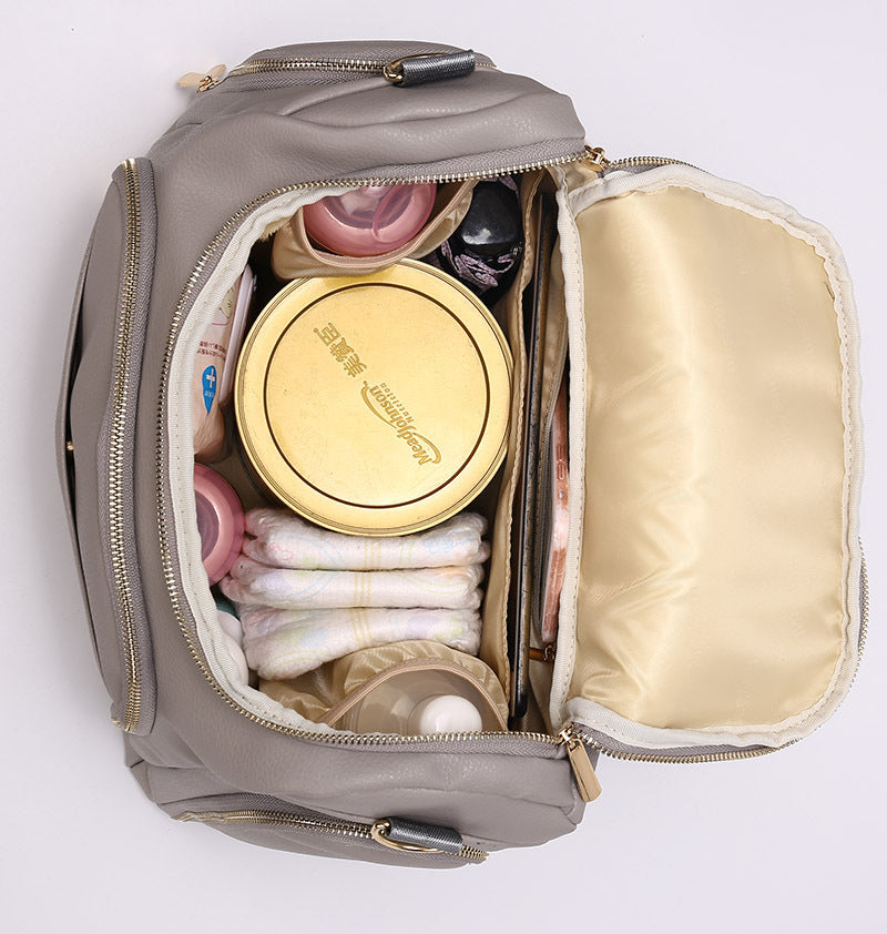 Multifunctional New Mother and Baby Backpack Shoulder Bag