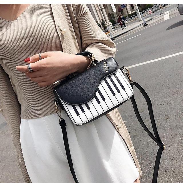 Music Lovers - Piano Shaped Bag