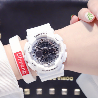 Wind electronic watch