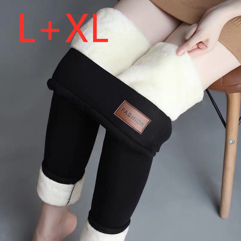 Women's lamb wool leggings