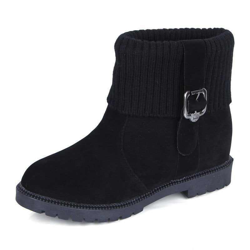 Short Tube Winter Shoes Women's Plush Inner High Boots Children's Short Boots
