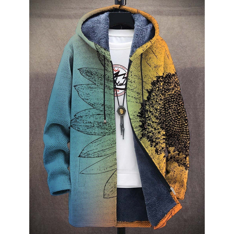 Men's New Creative 3D Digital Printing Jacket