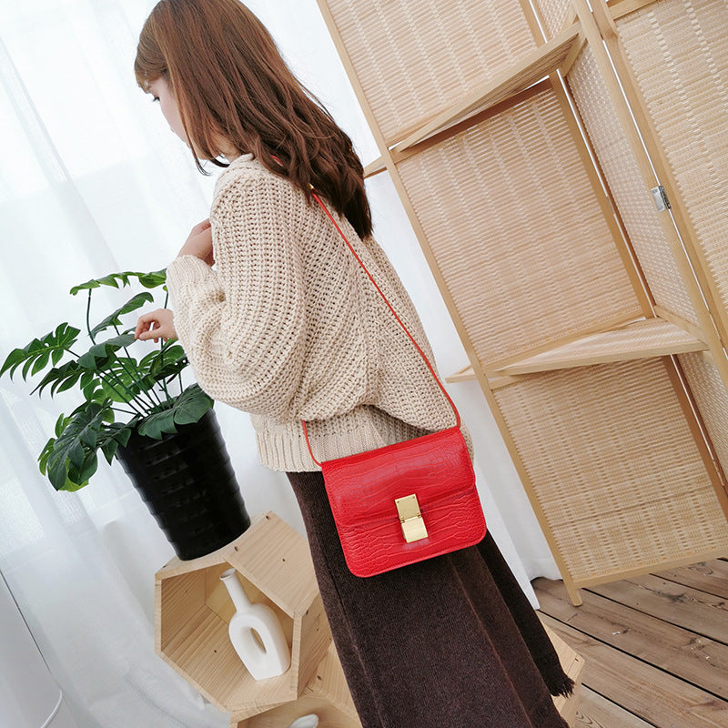 New women's bag retro fashion tofu bag