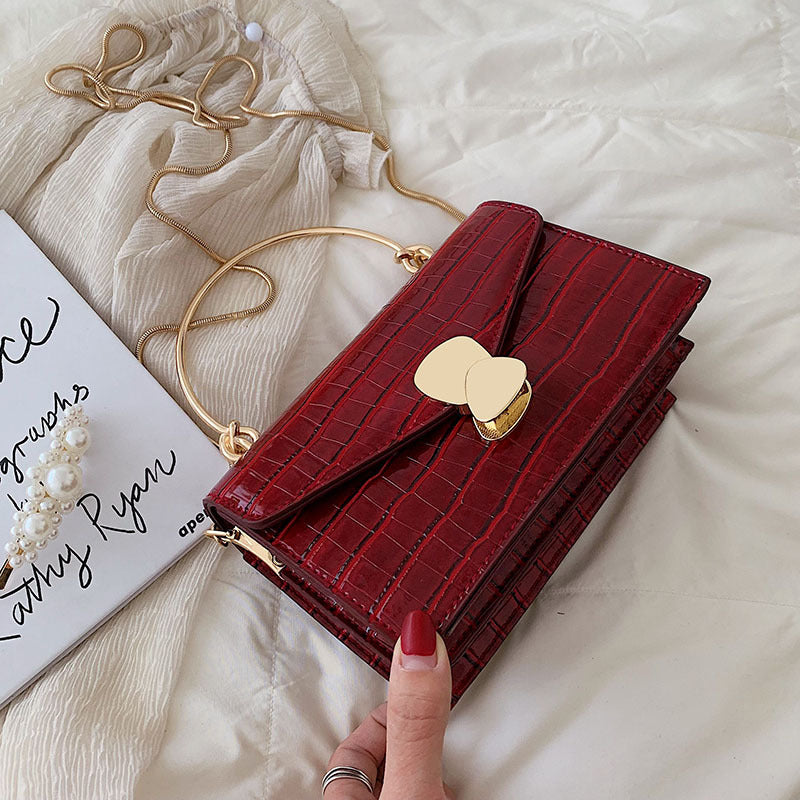 Western style popular small square bag