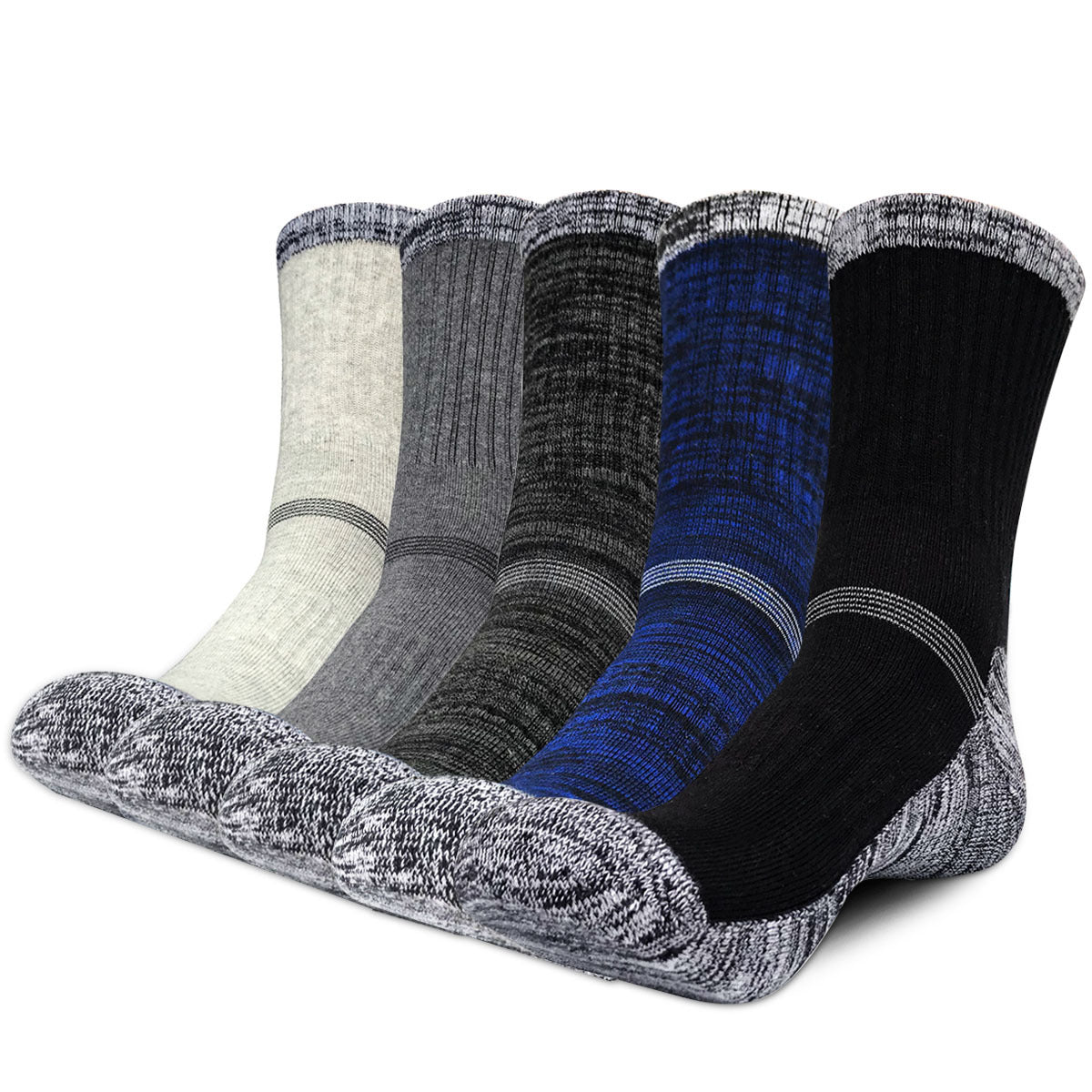 Mid-calf Men's Cotton Athletic Socks