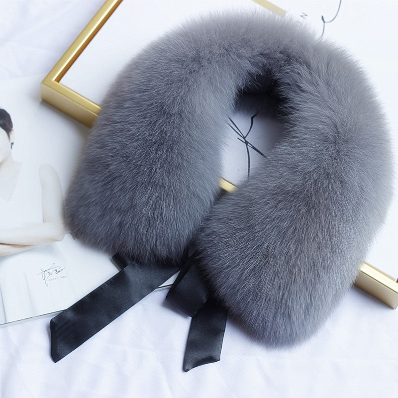 Ladies Winter Detachable Fur Collar