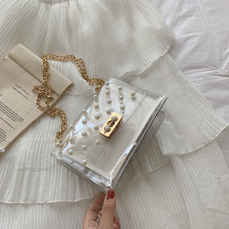 Transparent jelly bag