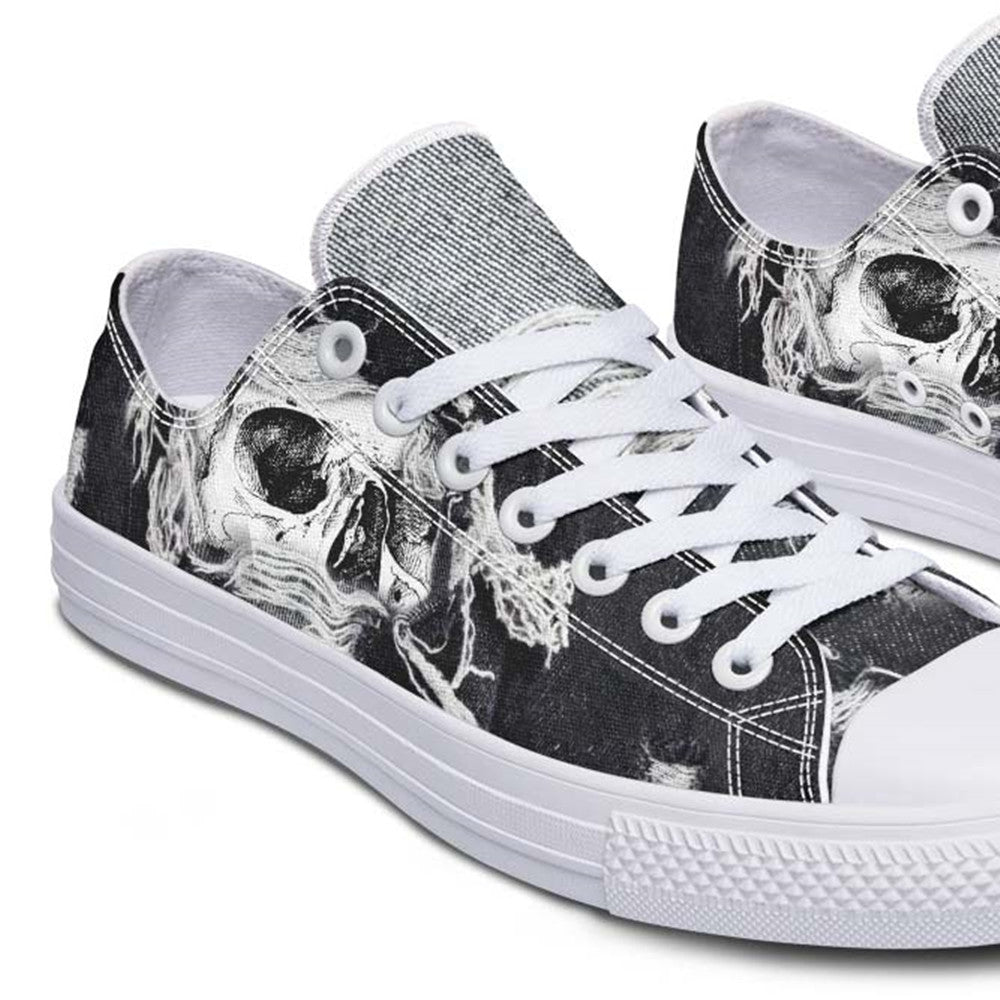 Fashion Print Couple Low-Top Canvas Shoes