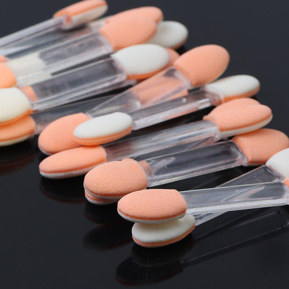Double-head sponge for eyeshadow brush