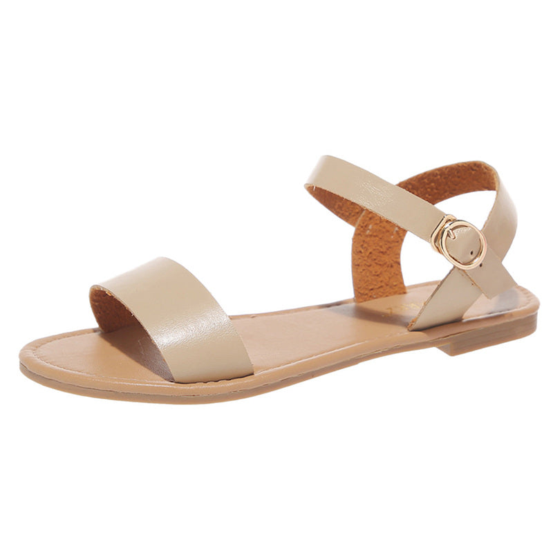 Summer omen shoes Peep Toe flat sandals