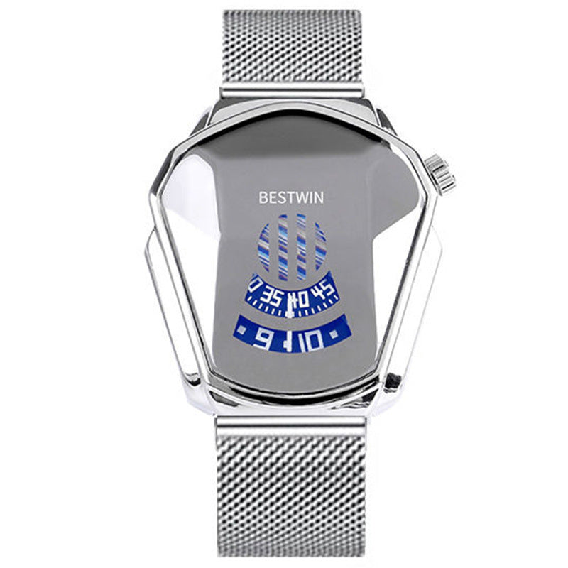 Non-mechanical Locomotive Men's Casual Watch