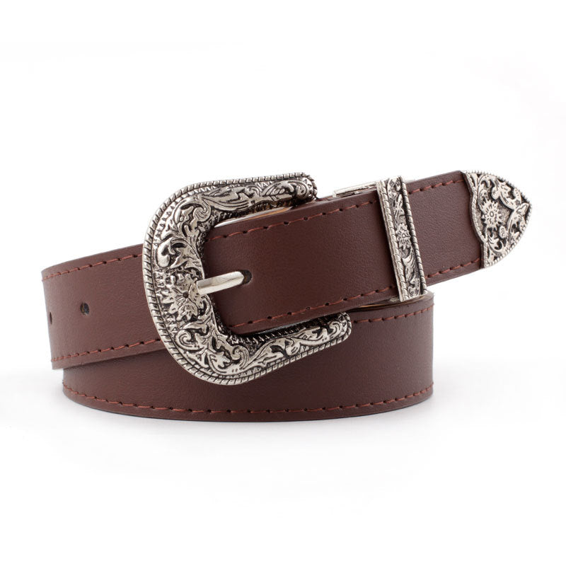 Pin buckle belt