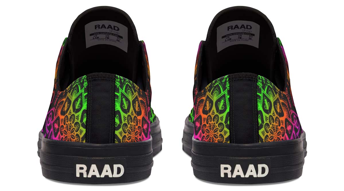 Fashion Print Couple Low-Top Canvas Shoes