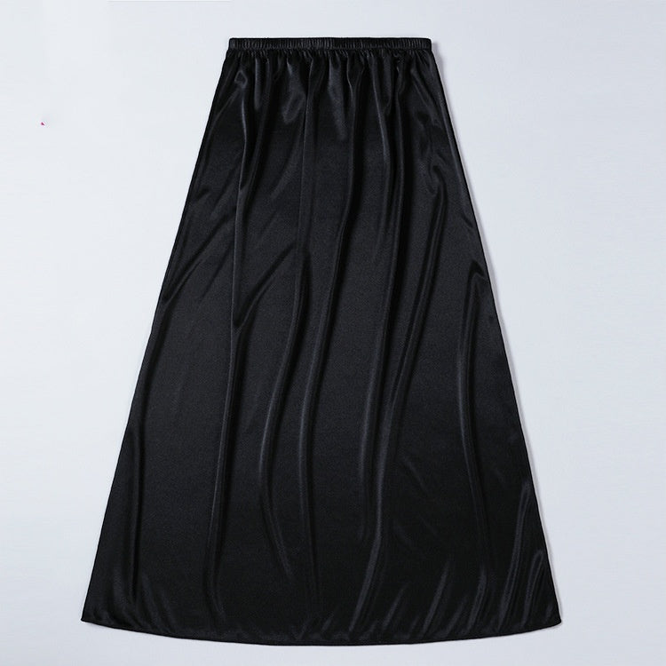 Thin Silk Inner Wear Bottoming Skirt 75cm