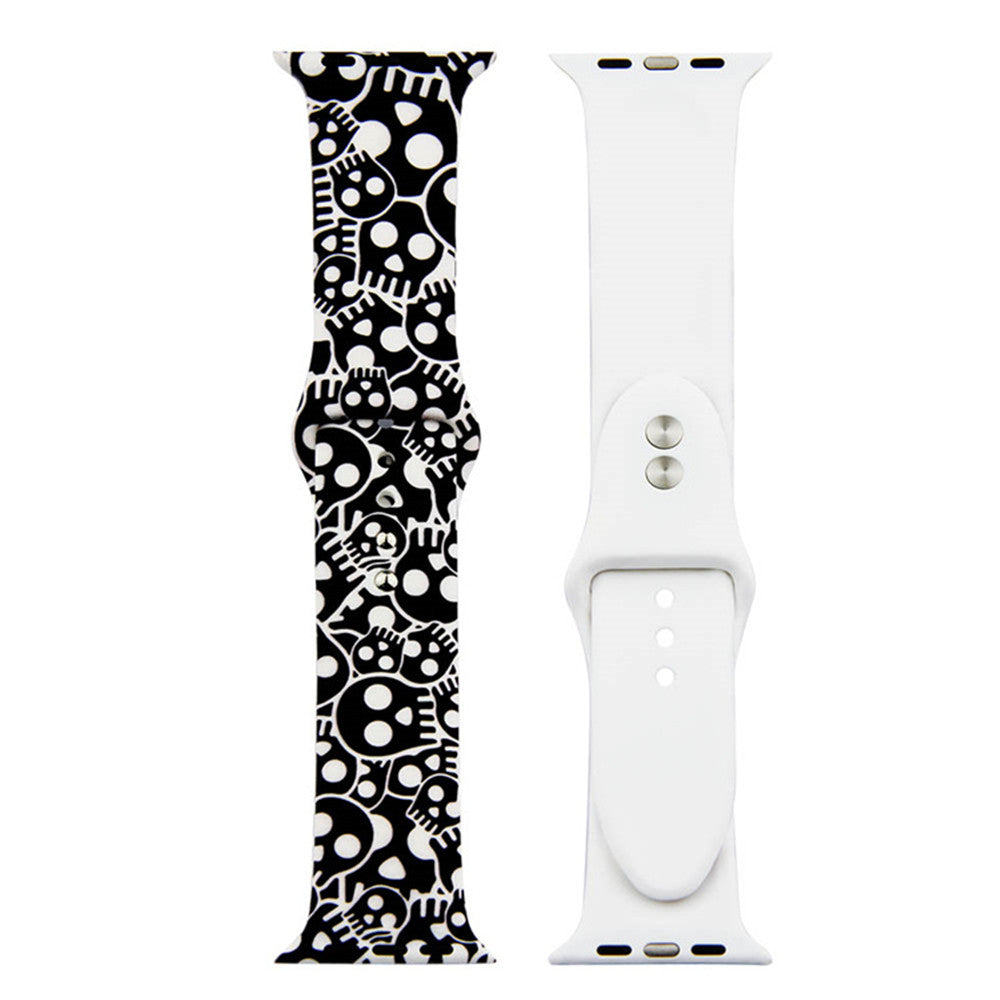 Silicone European And American Color Strap For Watch