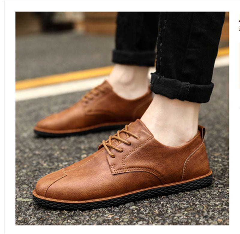 Men's non-slip waterproof and deodorant lazy shoes