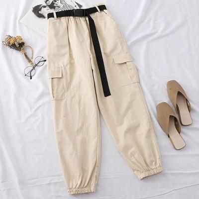 Women's belt tooling trousers
