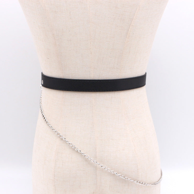 Vintage carved lady leash