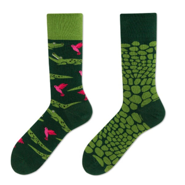 Asymmetric AB socks