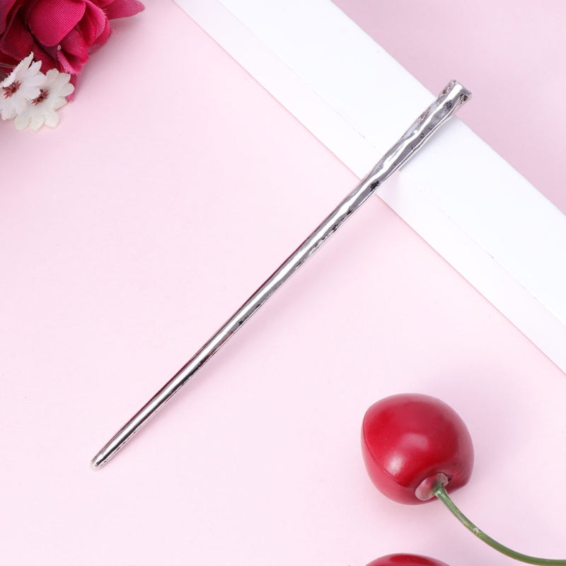 Metal rod branch hairpin