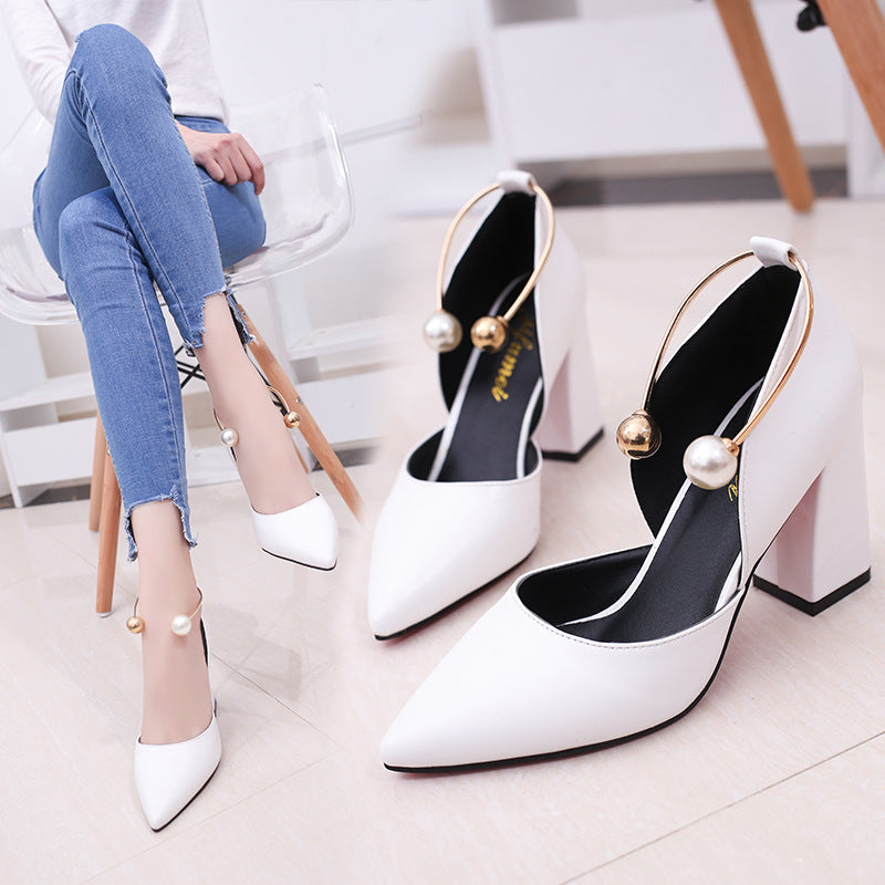 All-match pointed toe trendy women's shoes